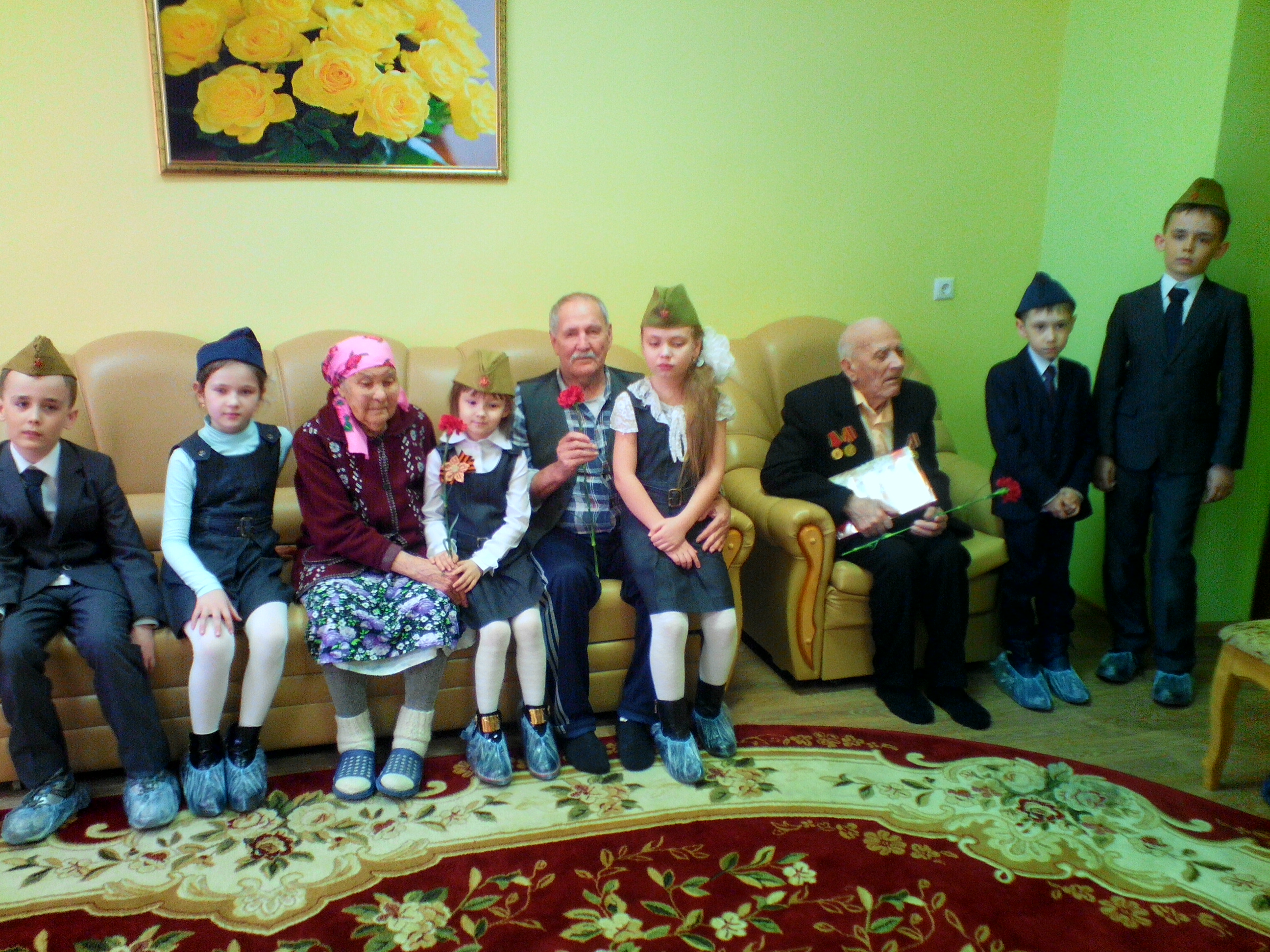 В гостях у ветерана и Тружеников Тыла «Война глазами очевидцев……»