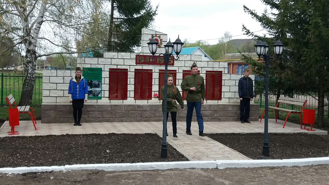 Митинг в селе Покровский Урустамак.