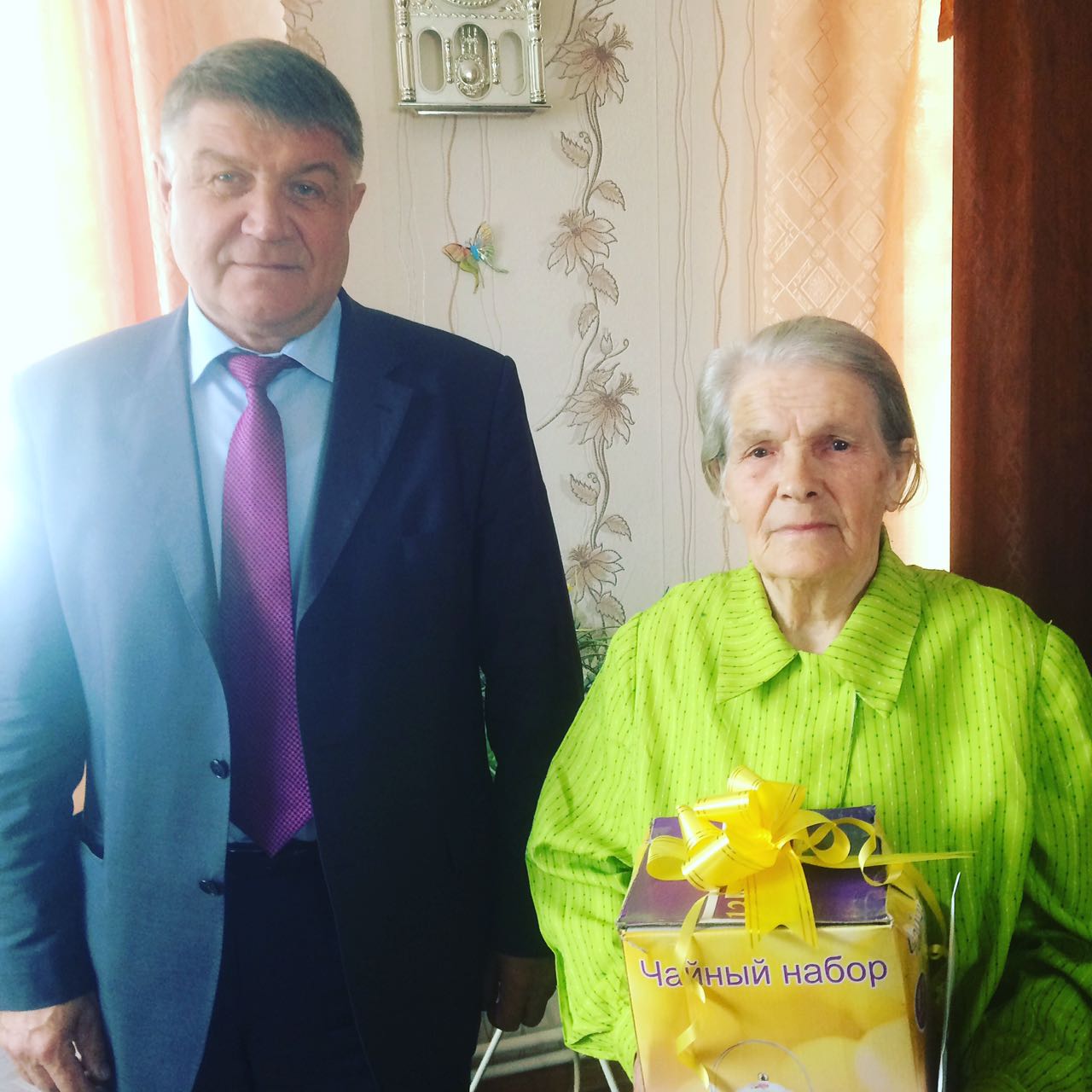 12 мая 2017 года труженице тыла из с. Новошешминск Николаевой Елене Петровне исполнилось 90 лет.