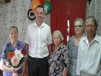 Жительница Камско-Устьинского района отметила свое 90-летие