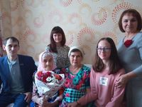 Долгожительница из села Александровка.