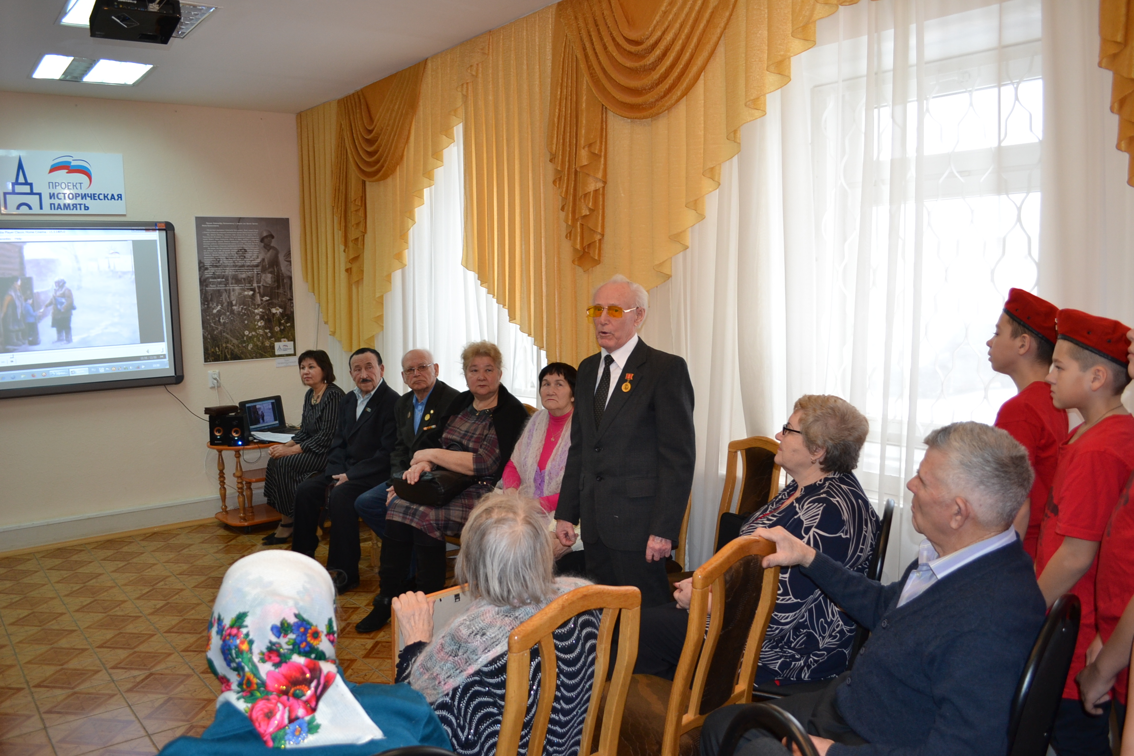 Общественный деятель, краевед Пронин Алексей Михайлович.