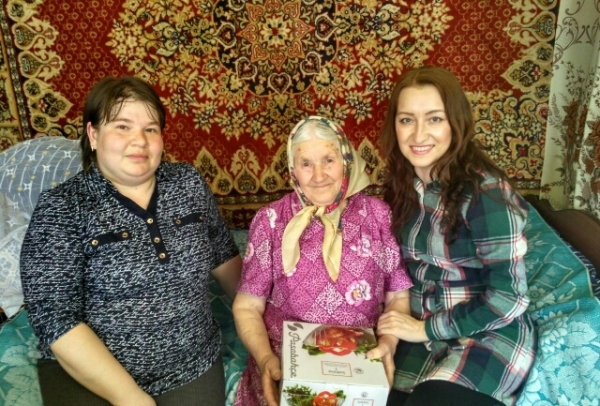 Жительница Камско-Устьинского района Мария Михайловна Владимирова отметила свой 90-летний юбилей