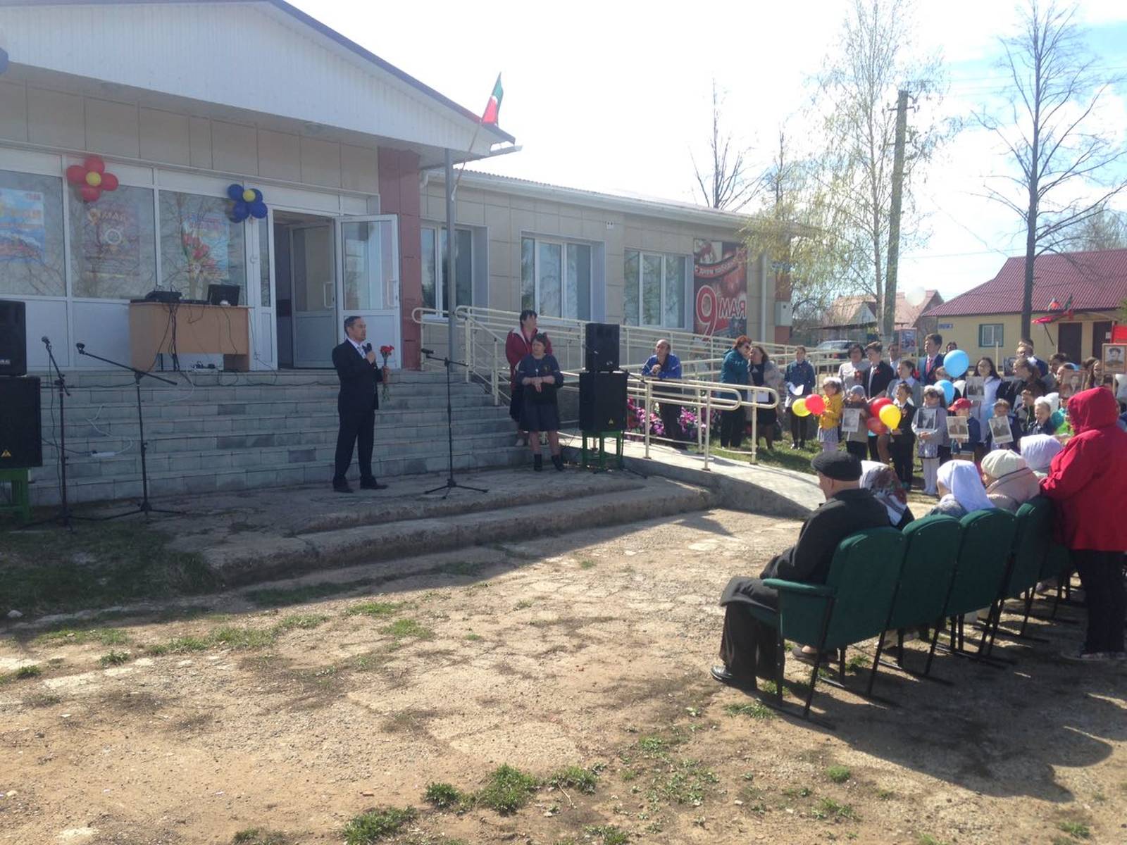 Торжественные мероприятия, посвященные празднованию 73-й годовщины Победы в Великой Отечественной войне в пгт.Тенишево