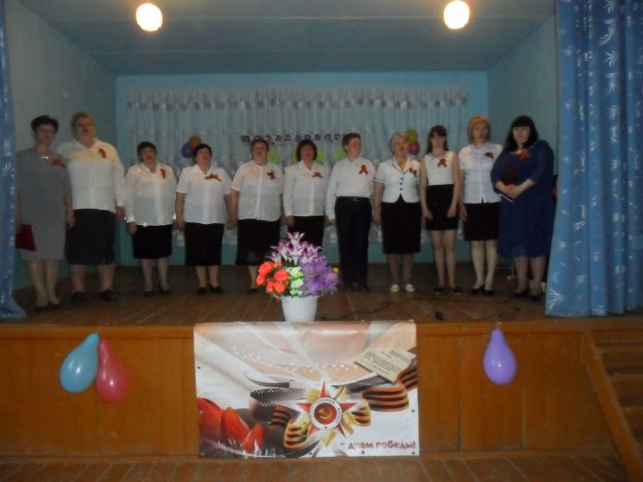 В деревне Русские Буртасы Камско-Устьинского района отметили праздник 9 мая