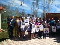 В с.Старое Казеево честь Дня Победы в Великой Отечественной войне прошел торжественный митинг