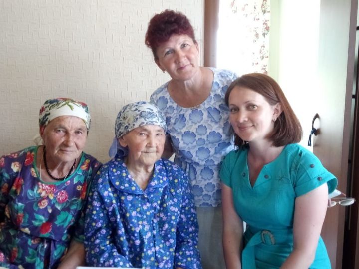 В Нурлатском районе поздравили юбиляра