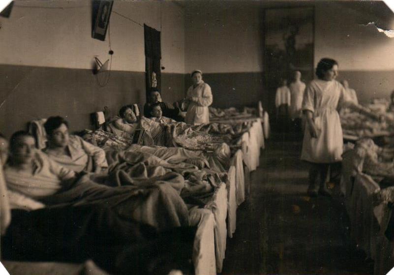 5781 номерлы эвакогоспитальда Казанда 1нче отделение. 21.04.1945 ел.