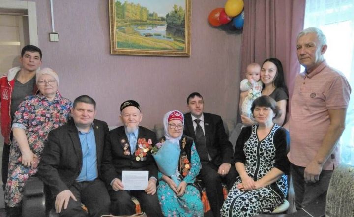 Нурлат: участнику Великой Отечественной войны Каиму Самигулловичу Самигуллину – 95