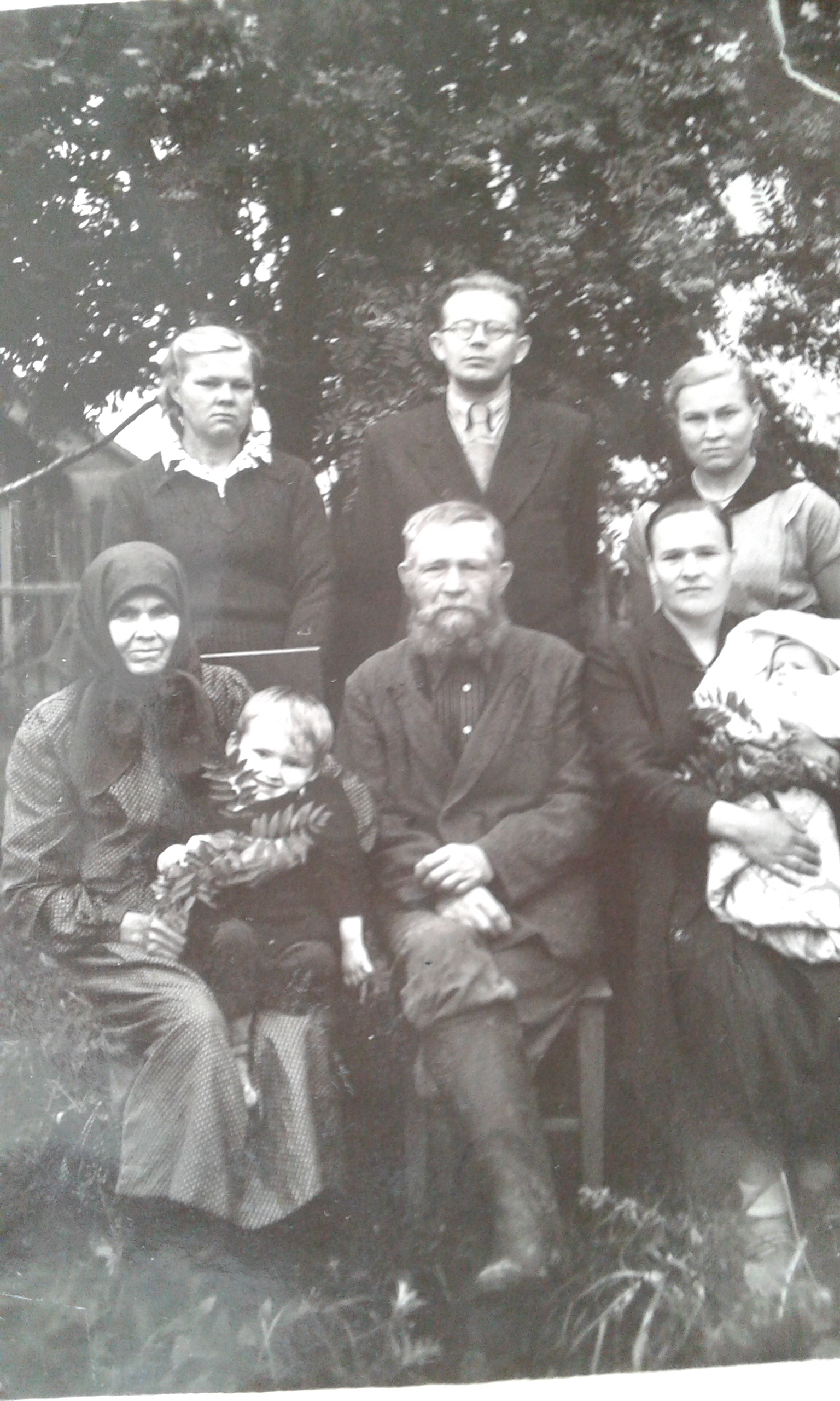 1957 г. Моя семья, деревня Шуля