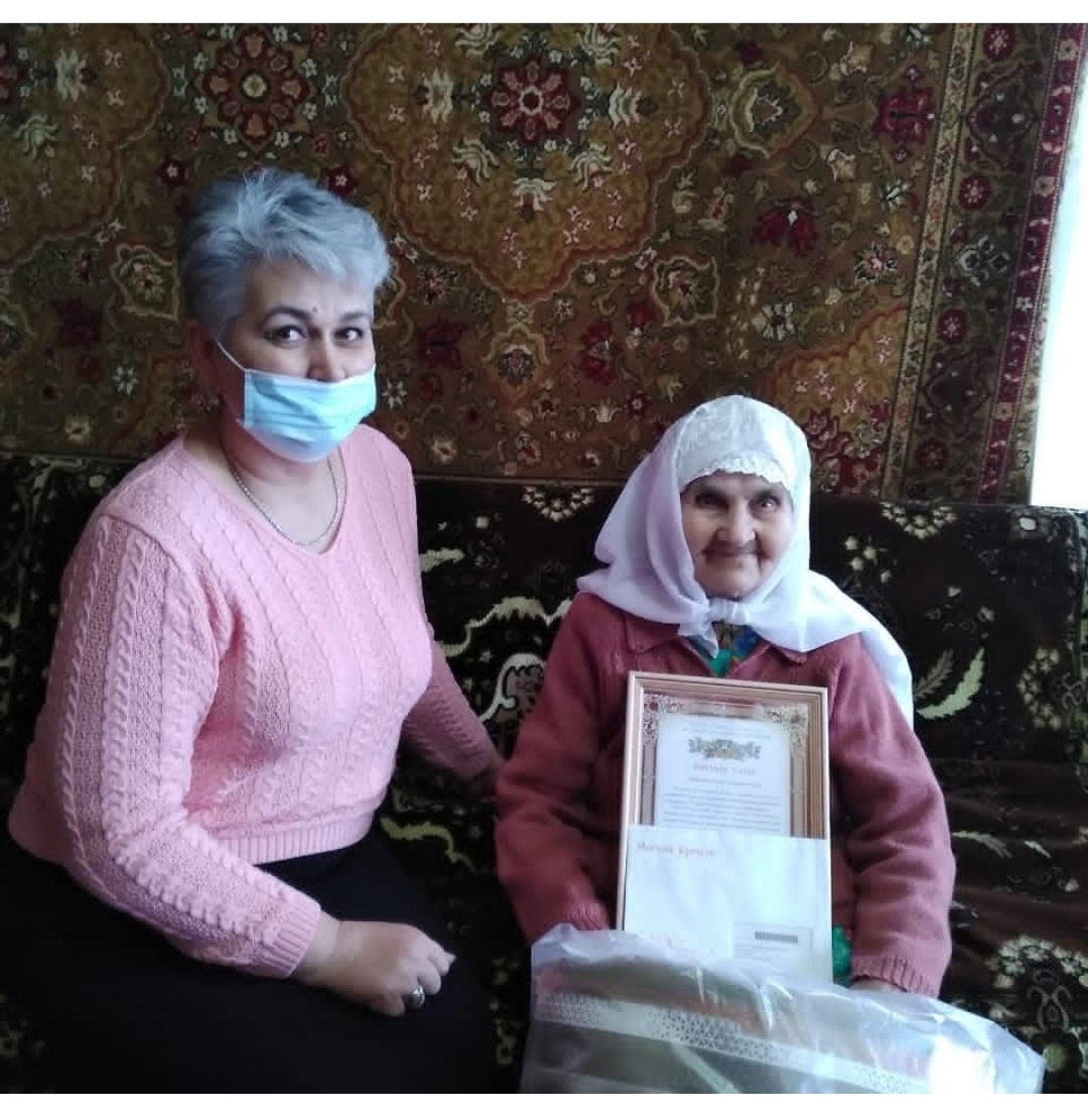 95 лет исполнилось Гариповой Насиме Сабирзяновне