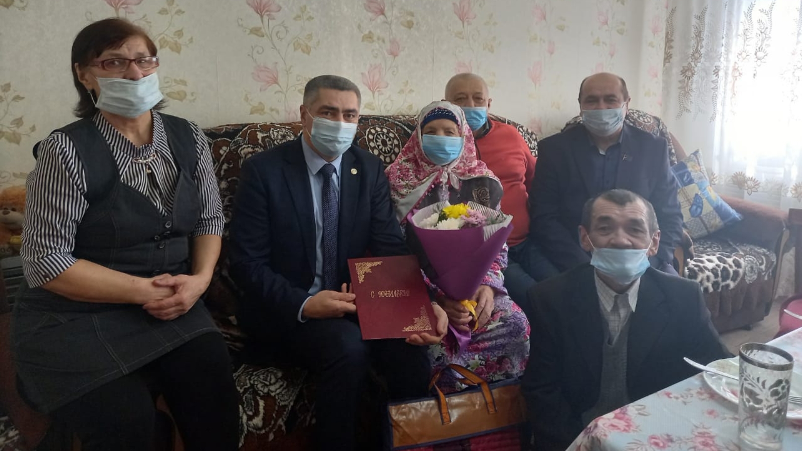 90 летний юбилей отметила Загрутдинова Мунира Зиннатовна