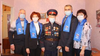 Поздравление участников Великой Отечественной войны в преддверии Нового года